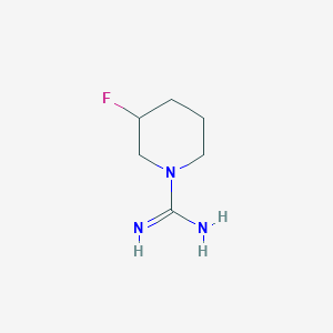 3-Fluoropiperidine-1-carboximidamide