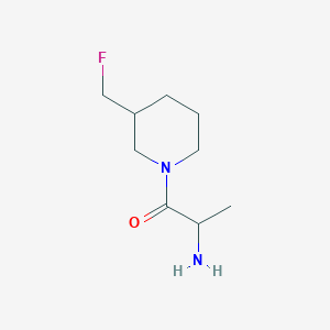 2-Amino-1-(3-(fluoromethyl)piperidin-1-yl)propan-1-one