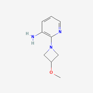 2-(3-Methoxyazetidin-1-yl)pyridin-3-amine