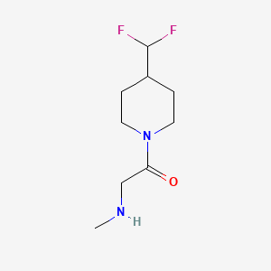 1-(4-(Difluoromethyl)piperidin-1-yl)-2-(methylamino)ethan-1-one