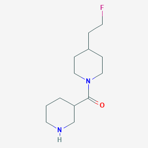 molecular formula C13H23FN2O B1476624 (4-(2-氟乙基)哌啶-1-基)(哌啶-3-基)甲苯酮 CAS No. 2097978-16-8