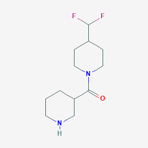 (4-(Difluoromethyl)piperidin-1-yl)(piperidin-3-yl)methanone