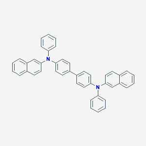 molecular formula C44H32N2 B147663 N4,N4'-二(萘-2-基)-N4,N4'-二苯基-[1,1'-联苯]-4,4'-二胺 CAS No. 139255-17-7