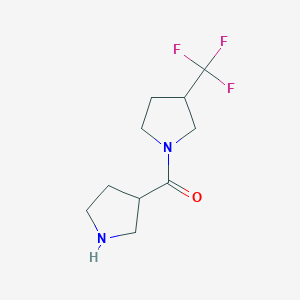 Pyrrolidin-3-yl(3-(trifluoromethyl)pyrrolidin-1-yl)methanone