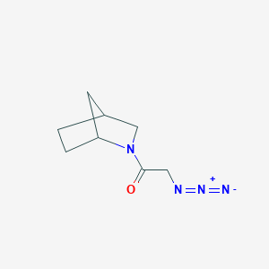 2-Azido-1-(2-azabicyclo[2.2.1]heptan-2-yl)ethan-1-one