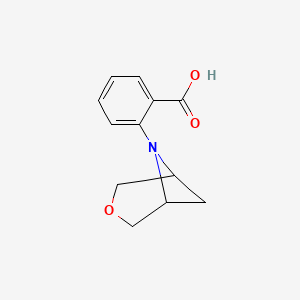 2-(3-Oxa-6-azabicyclo[3.1.1]heptan-6-yl)benzoic acid