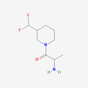 molecular formula C9H16F2N2O B1476649 2-Amino-1-(3-(difluoromethyl)piperidin-1-yl)propan-1-one CAS No. 2089713-51-7