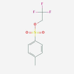 molecular formula C9H9F3O3S B147665 2,2,2-三氟乙基对甲苯磺酸酯 CAS No. 433-06-7