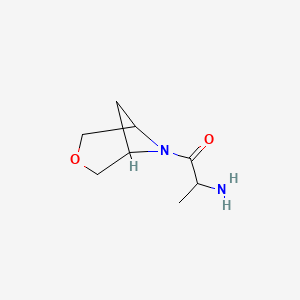 2-Amino-1-(3-oxa-6-azabicyclo[3.1.1]heptan-6-yl)propan-1-one