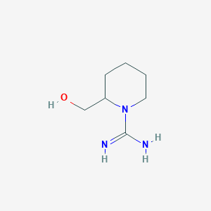 2-(Hydroxymethyl)piperidine-1-carboximidamide