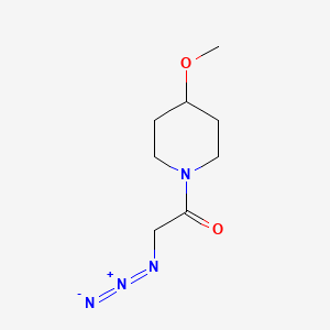 2-Azido-1-(4-methoxypiperidin-1-yl)ethan-1-one