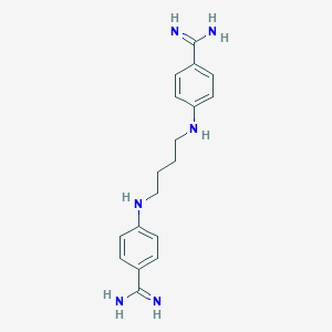 B147667 4,4'-(1,4-Butanediyldiimino)bis-benzenecarboximidamide CAS No. 125880-82-2