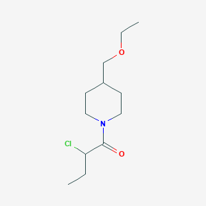 2-Chloro-1-(4-(ethoxymethyl)piperidin-1-yl)butan-1-one