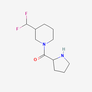 3-(Difluoromethyl)-1-prolylpiperidine