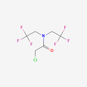 2-Chloro-N,N-bis(2,2,2-trifluoroethyl)acetamide