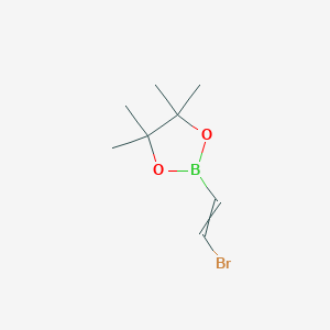 2-(Bromoethenyl)-4,4,5,5-tetramethyl-1,3,2-dioxaborolane