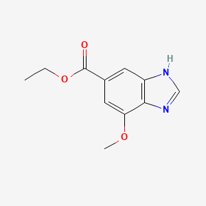 ethyl 7-methoxy-3H-benzimidazole-5-carboxylate