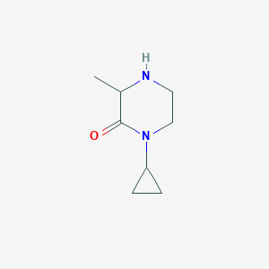 1-Cyclopropyl-3-methylpiperazin-2-one