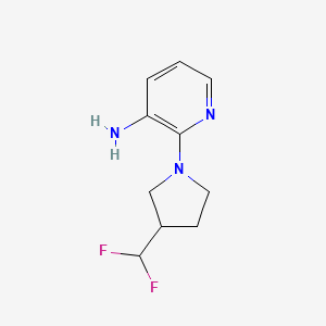 2-(3-(Difluoromethyl)pyrrolidin-1-yl)pyridin-3-amine