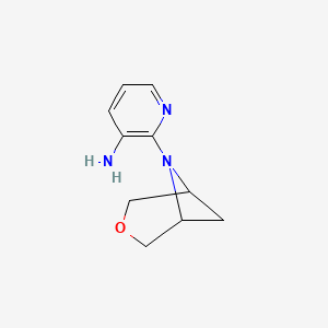 2-(3-Oxa-6-azabicyclo[3.1.1]heptan-6-yl)pyridin-3-amine