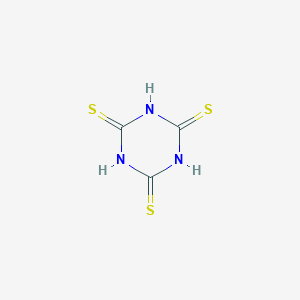 molecular formula C3H3N3S3 B147672 三硫氰酸 CAS No. 638-16-4