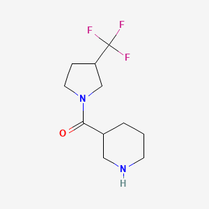 Piperidin-3-yl(3-(trifluoromethyl)pyrrolidin-1-yl)methanone