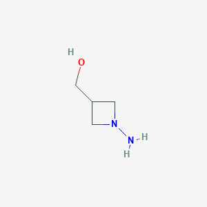 (1-Aminoazetidin-3-yl)methanol