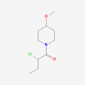 molecular formula C10H18ClNO2 B1476774 2-氯-1-(4-甲氧基哌啶-1-基)丁酮 CAS No. 2092544-04-0