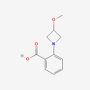 2-(3-Methoxyazetidin-1-yl)benzoic acid