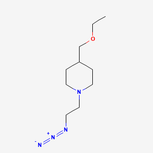 molecular formula C10H20N4O B1476781 1-(2-Azidoéthyl)-4-(éthoxyméthyl)pipéridine CAS No. 2098078-50-1