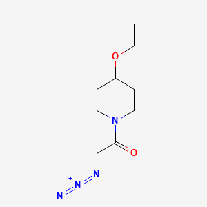 molecular formula C9H16N4O2 B1476795 2-Azido-1-(4-ethoxypiperidin-1-yl)ethan-1-one CAS No. 2098123-06-7