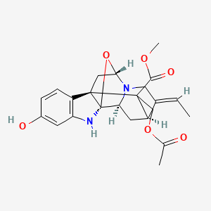 molecular formula C23H26N2O6 B14767990 Rauvoyunine B 