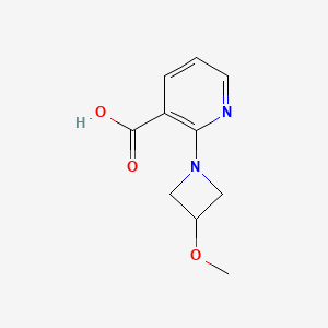 2-(3-Methoxyazetidin-1-yl)nicotinic acid