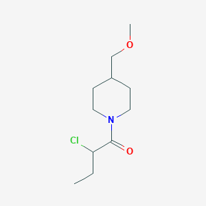 molecular formula C11H20ClNO2 B1476817 2-氯-1-(4-(甲氧甲基)哌啶-1-基)丁酮 CAS No. 2098078-42-1