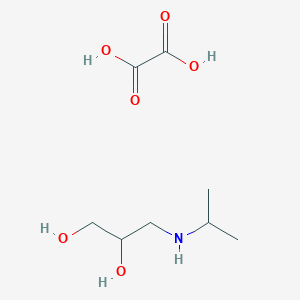 molecular formula C8H17NO6 B14768181 Metoprolol IMpurity 11 