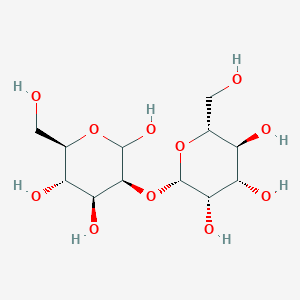 molecular formula C12H22O11 B14768238 2-O-beta-D-mannopyranosyl-D-mannopyranose 