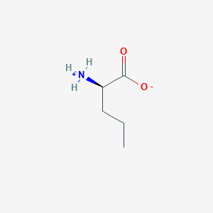 molecular formula C5H11NO2 B147684 正缬氨酸 CAS No. 760-78-1