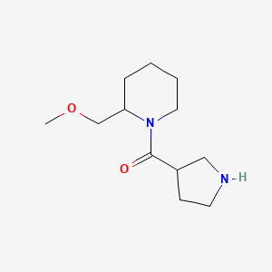 (2-(Methoxymethyl)piperidin-1-yl)(pyrrolidin-3-yl)methanone