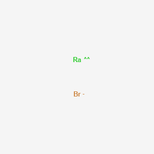 molecular formula BrRa- B14768681 Radium;bromide 