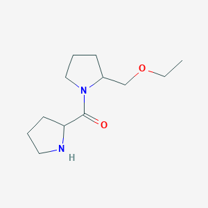 molecular formula C12H22N2O2 B1476878 2-(Ethoxymethyl)-1-prolylpyrrolidine CAS No. 2097948-56-4