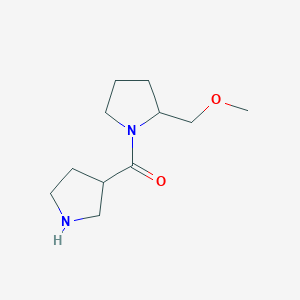 (2-(Methoxymethyl)pyrrolidin-1-yl)(pyrrolidin-3-yl)methanone