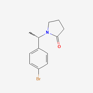 (S)-1-(1-(4-Bromophenyl)ethyl)pyrrolidin-2-one