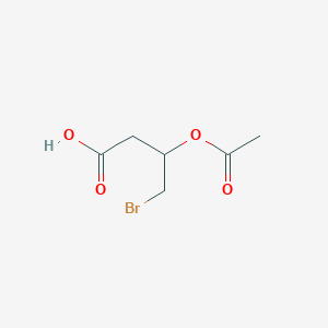 3-Acetoxy-4-bromobutanoic acid