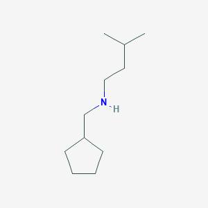 N-(cyclopentylmethyl)-3-methylbutan-1-amine