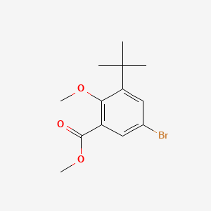 Methyl 5-bromo-3-(t-butyl)-2-methoxybenZoate