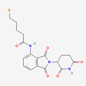 Pomalidomide-CO-C4-Br