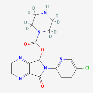 N-Desmethyl Zopiclone-d8 Dihydrochloride