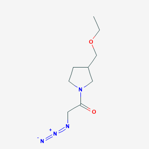 2-Azido-1-(3-(ethoxymethyl)pyrrolidin-1-yl)ethan-1-one