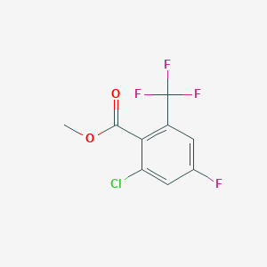 Methyl 2-chloro-4-fluoro-6-(trifluoromethyl)benzoate