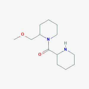 molecular formula C13H24N2O2 B1476935 (2-(Methoxymethyl)piperidin-1-yl)(piperidin-2-yl)methanone CAS No. 2097950-71-3